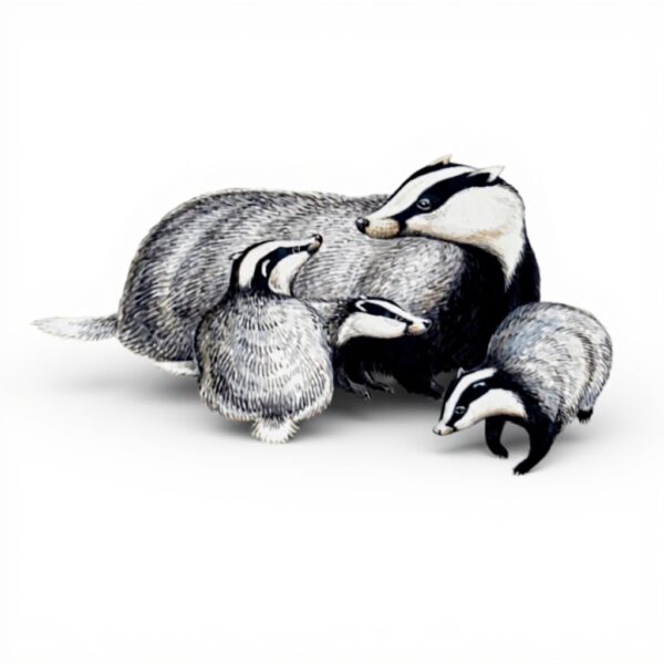 Biglietti auguri fauna selvatica David Thelwell confezione