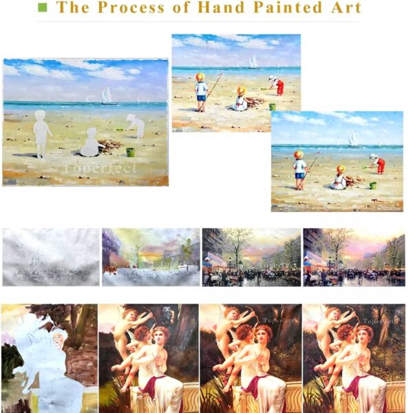 Dipinto a olio su tela Caspar David Friedrich decorazione